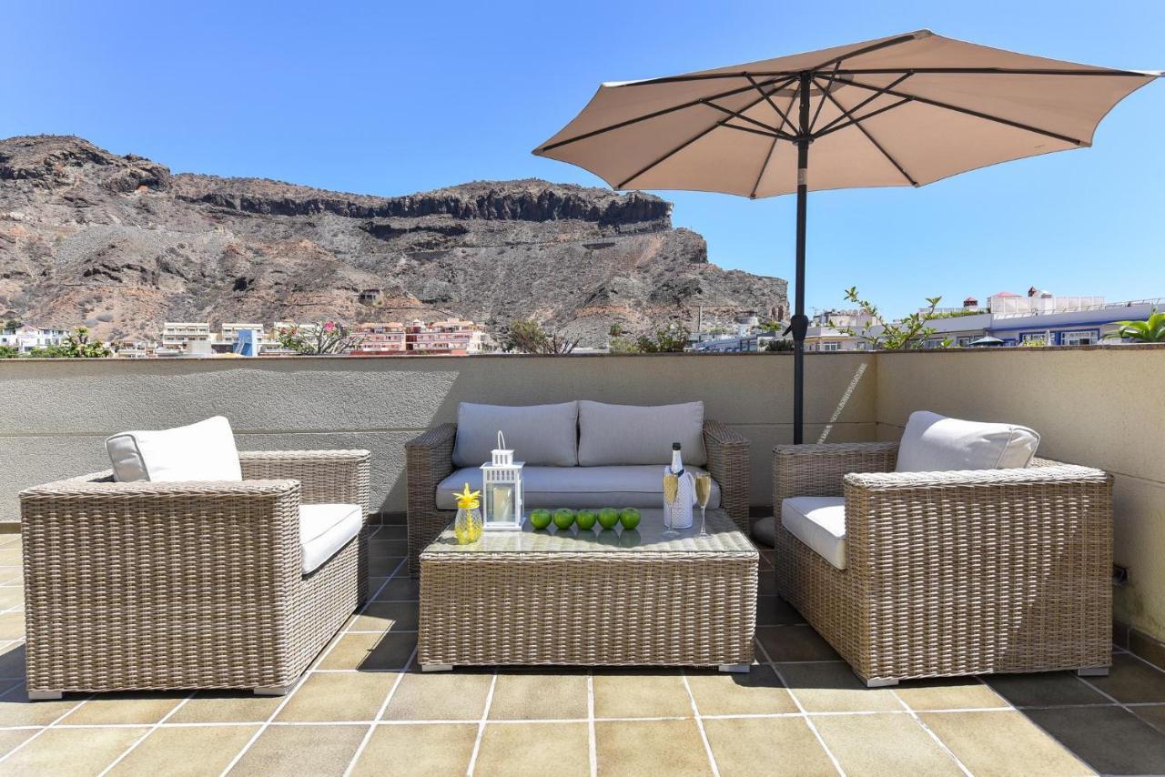 Appartement Penthouse Daniela In Puerto Mogan IX à Puerto De Mogan Extérieur photo